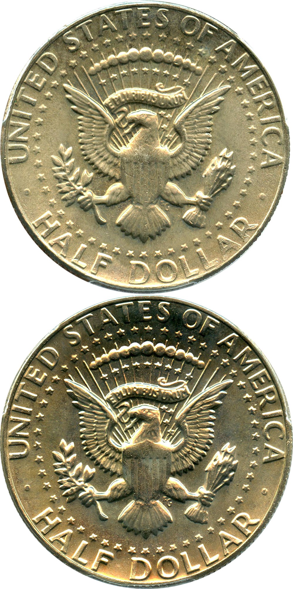 image for: Investor Lot of 1984-P 50c: All PCGS MS66 (2 Coins) - No Reserve!