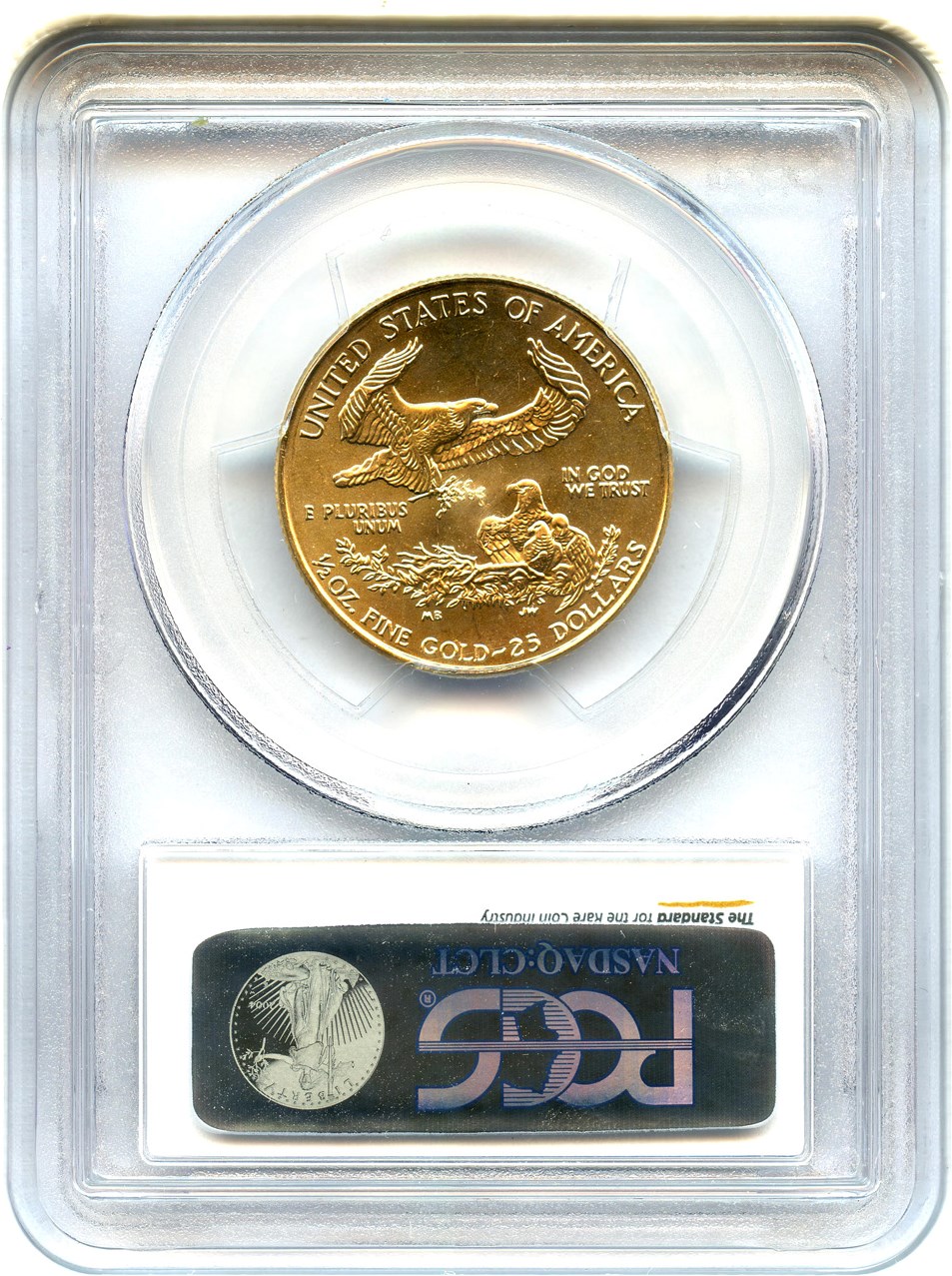 image for: 1999 Gold Eagle $25 PCGS MS69 - No Reserve!