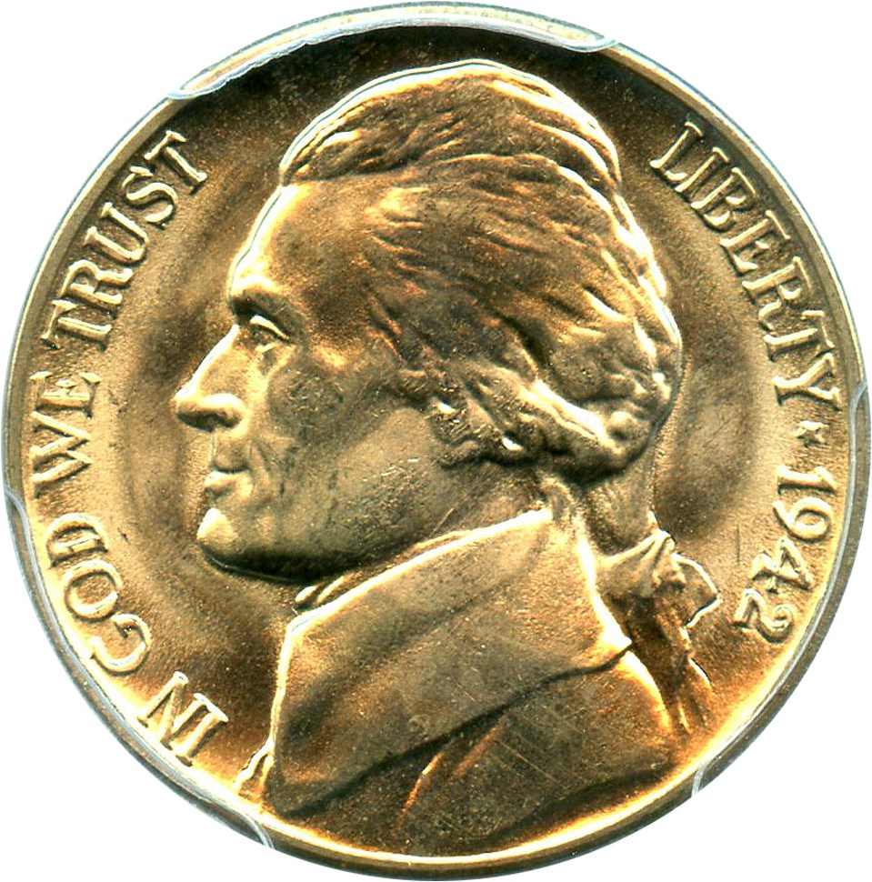 image for: 1942-D 5c PCGS MS66 FS