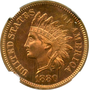 image for: 1880 1c NGC Proof 64 RD CAM
