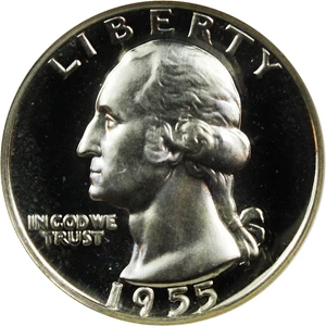 image for: 1955 25c NGC Proof 68 UCAM