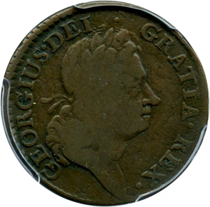 image for: 1723 Hibernia 1/2 P PCGS VG-10