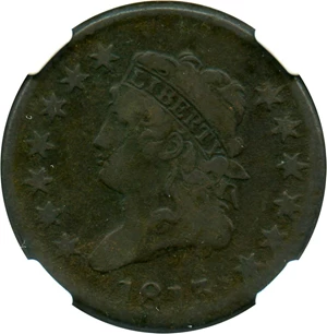 image for: 1813 1c NGC F12 BN (S-292)
