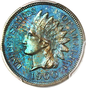 image for: 1900 1c PCGS/CAC Proof 64 BN