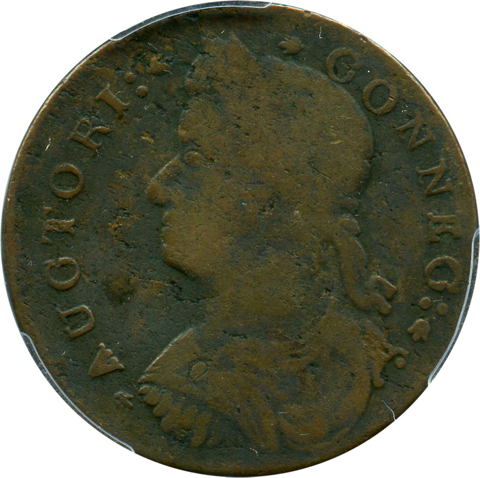 image for: 1787 Connecticut PCGS F15 (Draped Bust Left) - No Reserve!