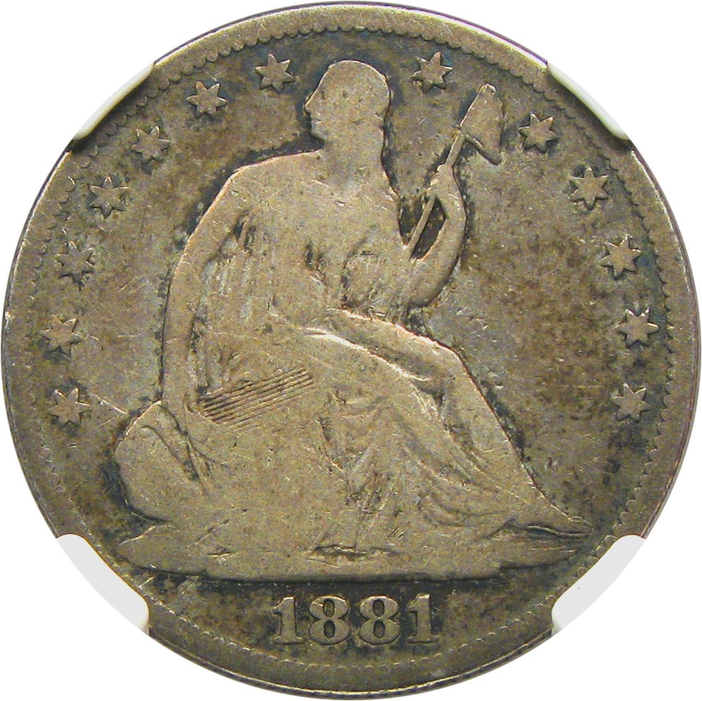 image for: 1881 50c NGC VG-8
