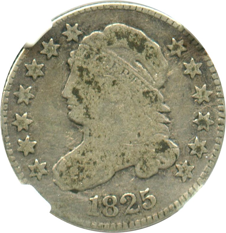 image for: 1825 10c NGC VG-8 (JR-4) - No Reserve!