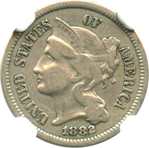 image for: 1882 3cN NGC VF30 - No Reserve!
