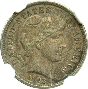 image for: 1903 10c NGC XF45 - No Reserve!