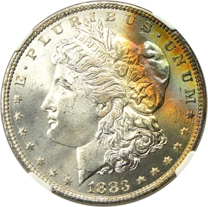 image for: 1883-O $1 NGC MS67