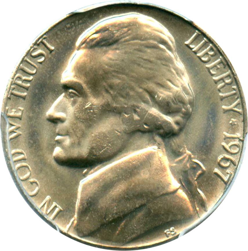 image for: 1967 5c PCGS MS66 - No Reserve!