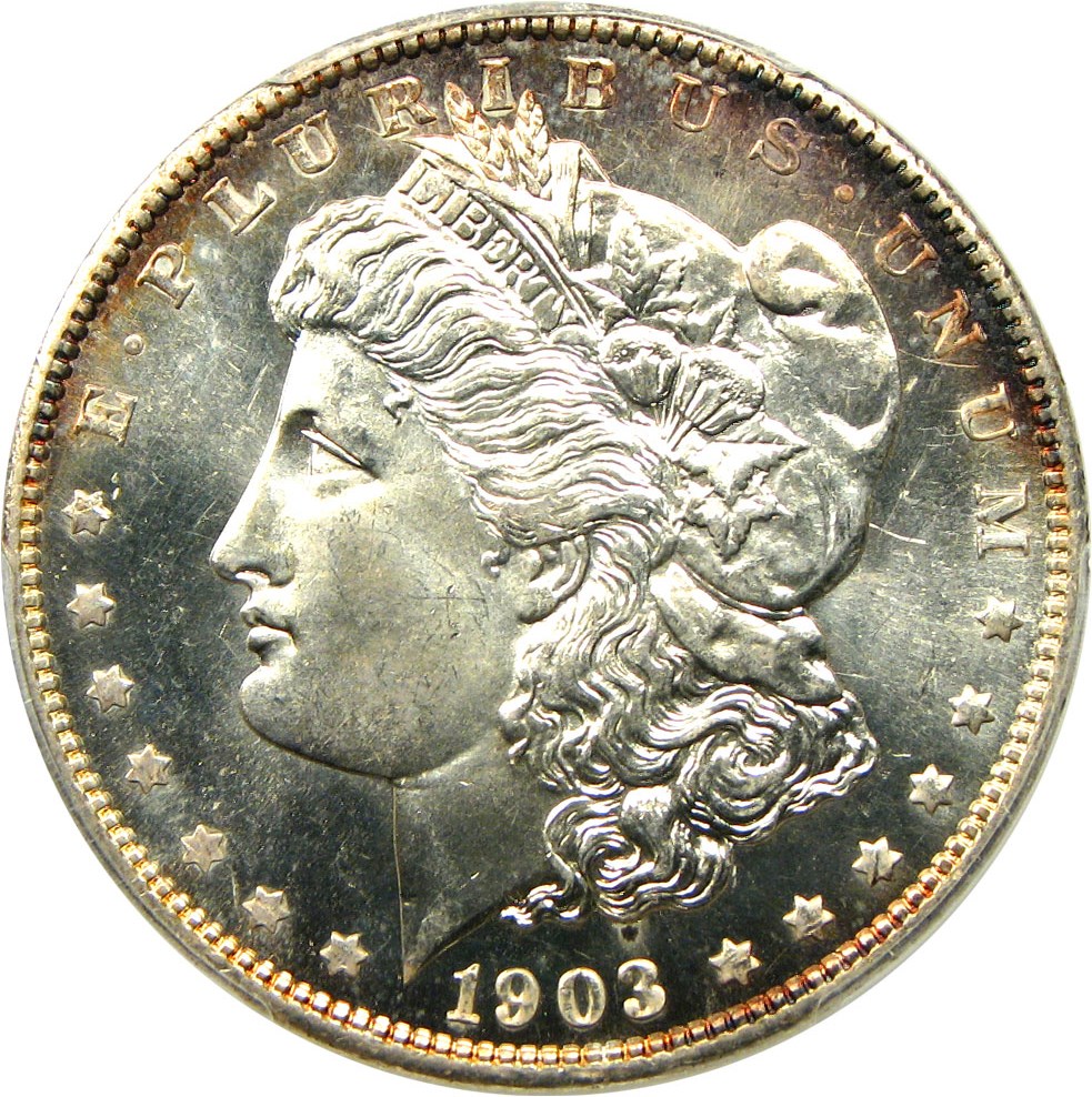 image for: 1903-O $1 PCGS/CAC MS66+ PL