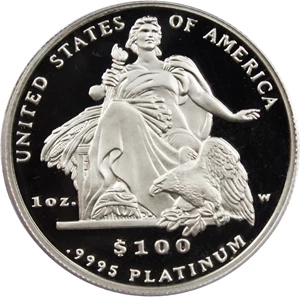 image for: 2004-W Platinum Eagle $100 PCGS Proof 69 DCAM