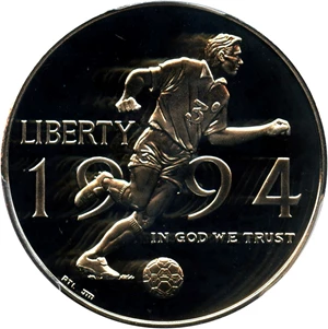 image for: 1994-P World Cup 50c PCGS Proof 69 DCAM - No Reserve!