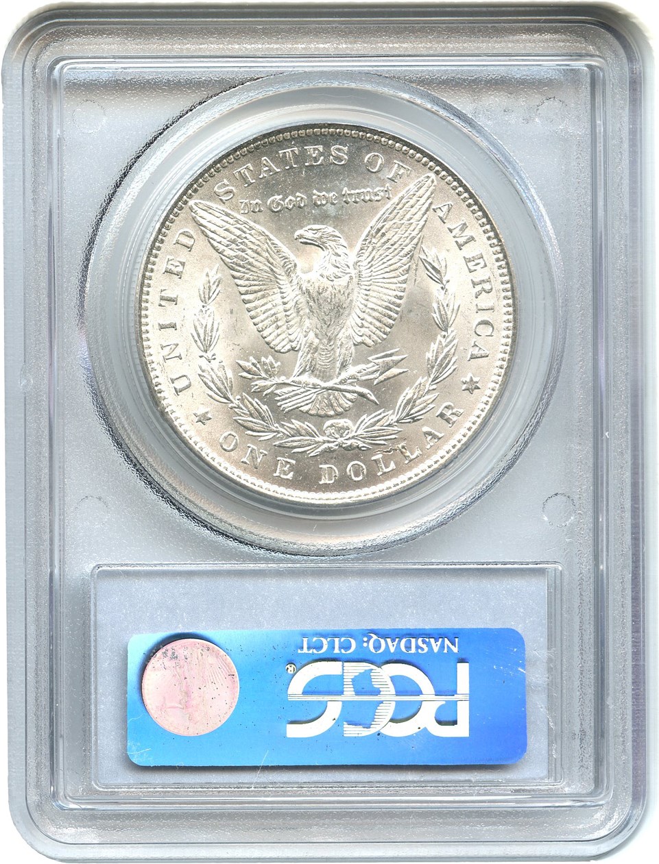 image for: 1888 $1 PCGS MS63 (VAM-6, Doubled Reverse)