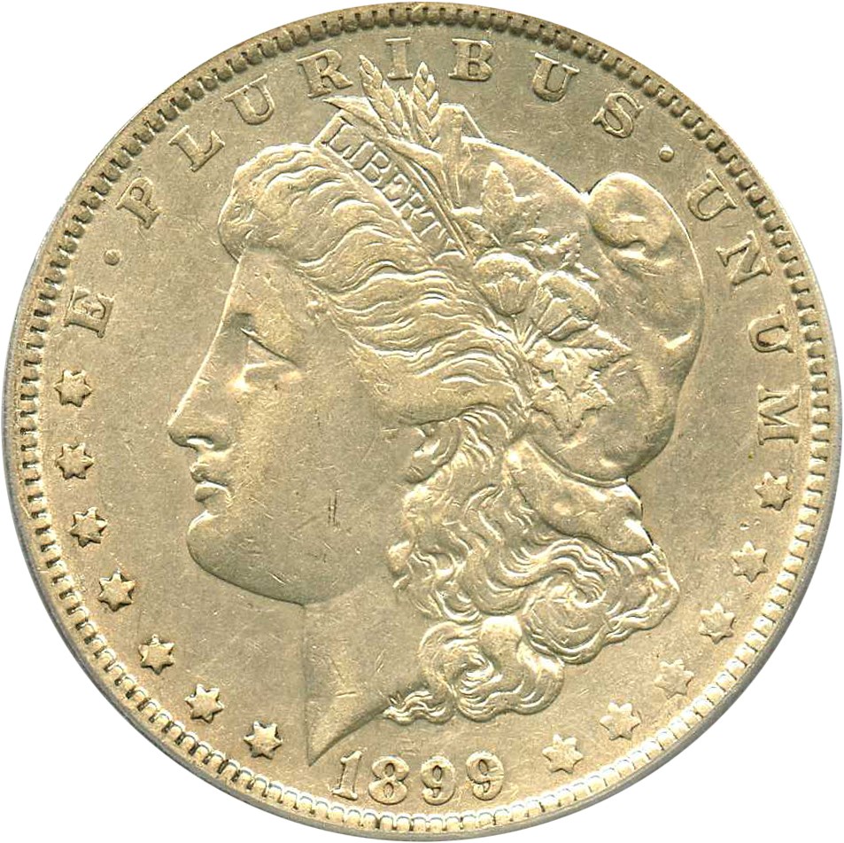 image for: 1899-O $1 PCGS XF40 (VAM-6, Micro O)