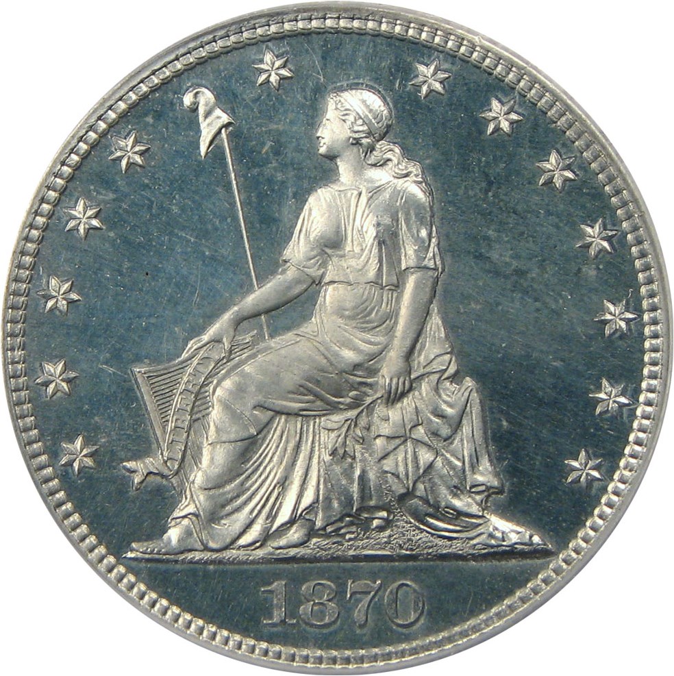 image for: 1870 Pattern 50c PCGS/CAC Proof 65 (Judd-938, R-High 7)
