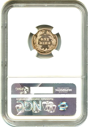 image for: 1901 10c NGC/CAC Proof 64 CAM