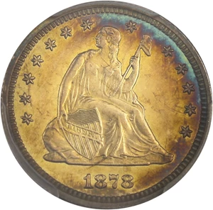 image for: 1878 25c PCGS Proof 64
