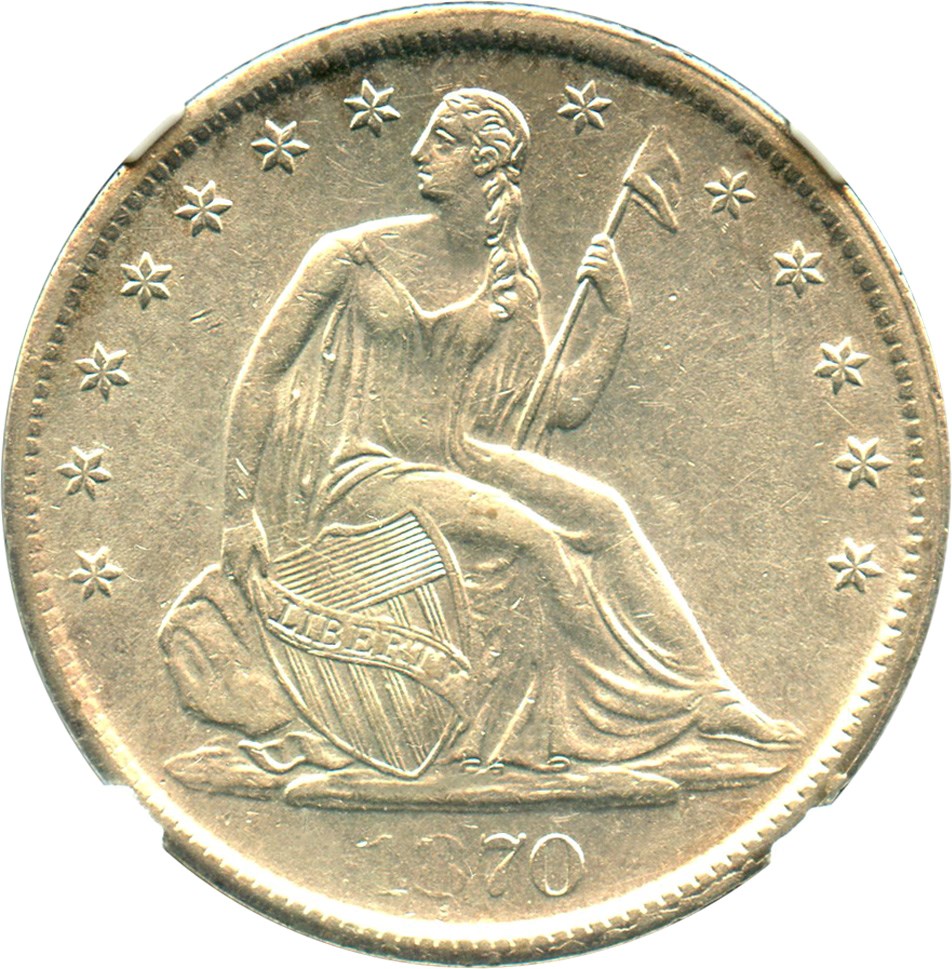 image for: 1870-S 50c NGC AU53 - No Reserve!