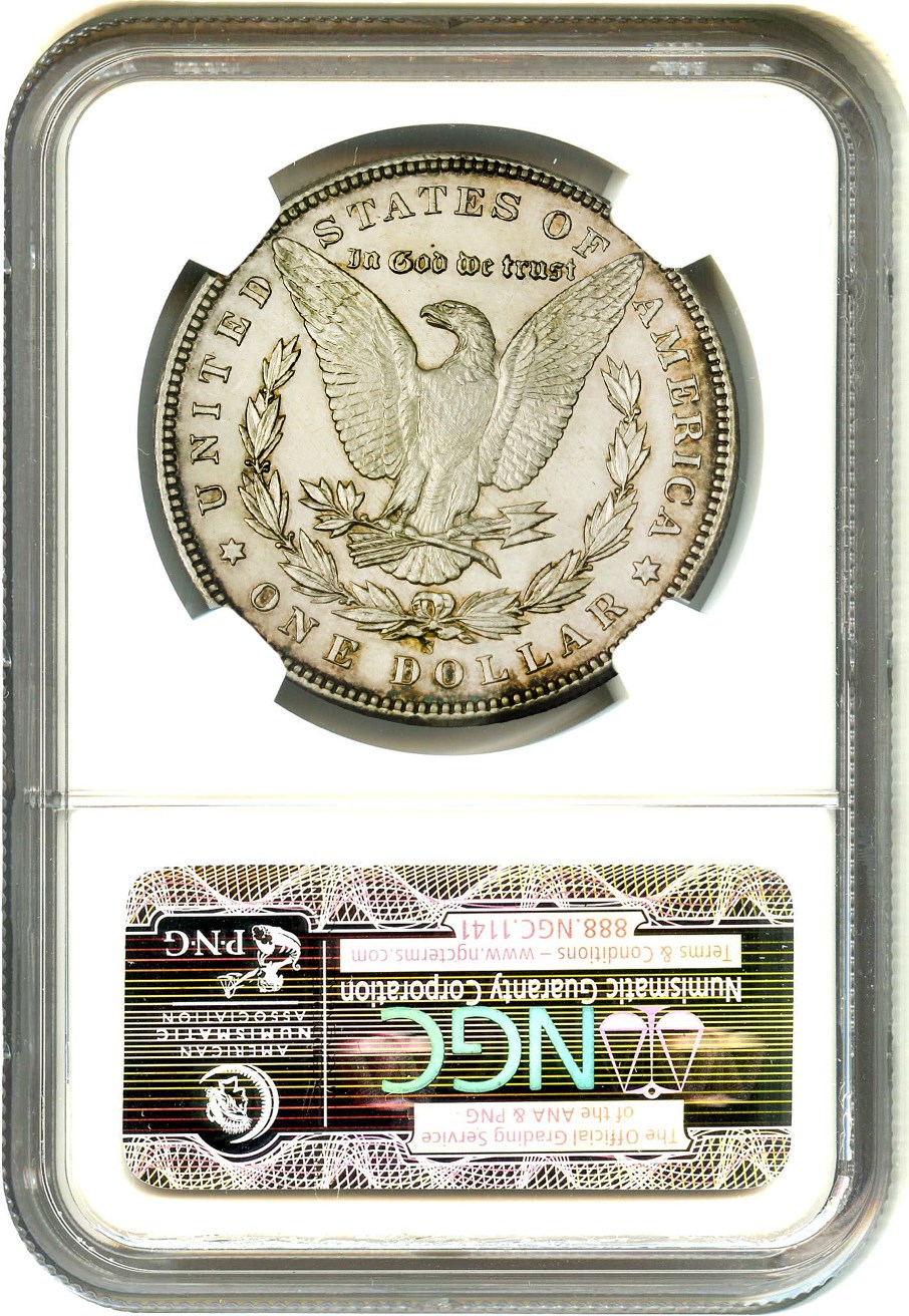 image for: 1895-S $1 NGC MS60 PL