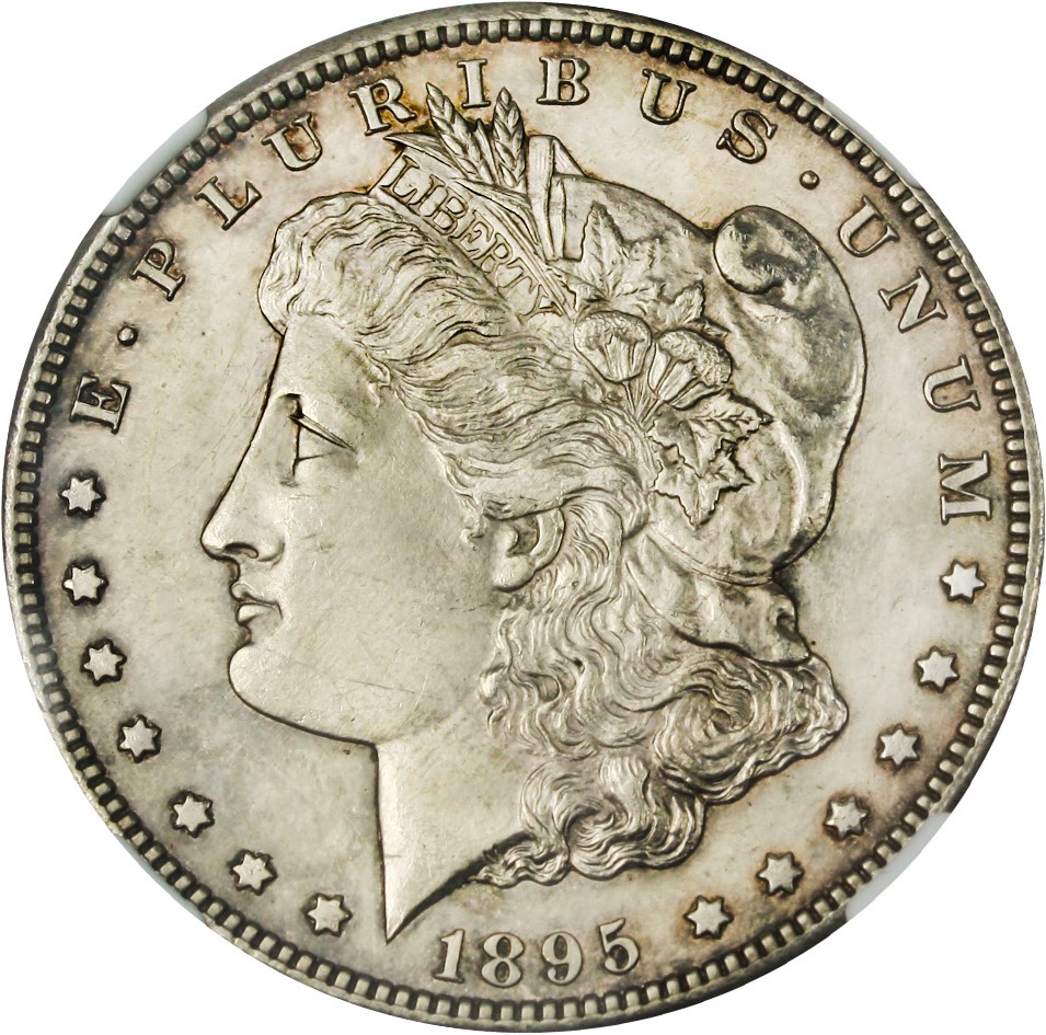 image for: 1895-S $1 NGC MS60 PL