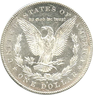 image for: 1879-S $1 PCGS MS62 (VAM-9, Reverse of 1878)