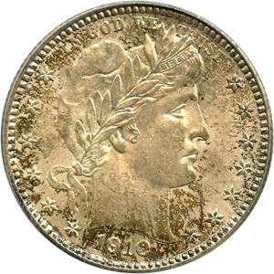 image for: 1910 25c PCGS/CAC MS66