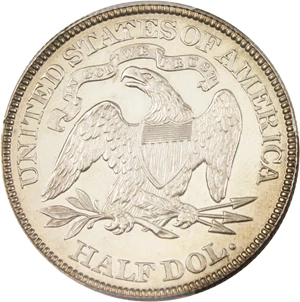 image for: 1890 50c PCGS/CAC Proof 63 CAM