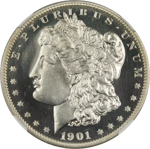 image for: 1901 $1 NGC Proof 66