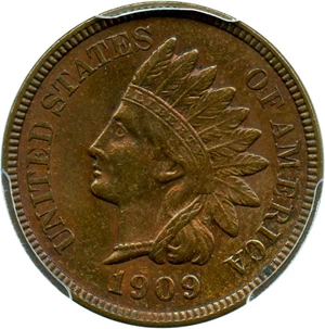 image for: 1909 Indian 1c PCGS MS64 BN