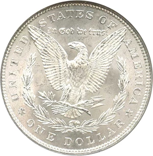 image for: 1878 7TF $1 NGC MS63 (Reverse of 1879, VAM-203, Short Leaf) - No Reserve!