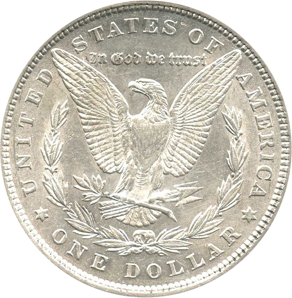 image for: 1880 $1 PCGS AU53 (VAM-23, 80/79) - No Reserve!