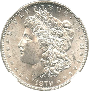 image for: 1879-O $1 NGC MS61 (VAM-4, O/Horizontal O) - No Reserve!