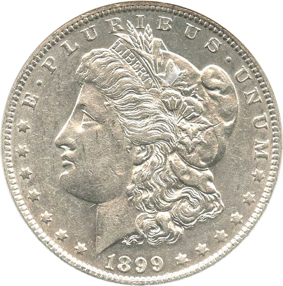 image for: 1899-O $1 NGC AU53 (VAM-4, Micro O) - No Reserve!