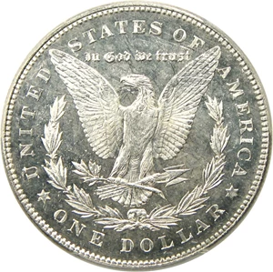 image for: 1878 7/8TF $1 PCGS/CAC MS64 DMPL (Strong)