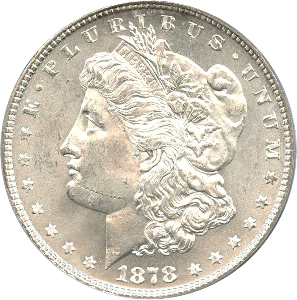 image for: 1878 7/8TF $1 PCGS/CAC MS63 (Strong, VAM-38, 7/5)
