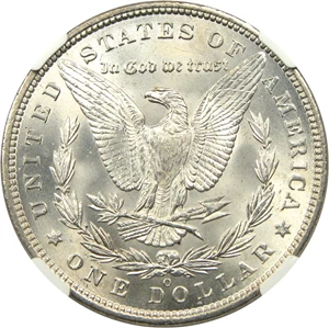image for: 1887/6-O $1 NGC MS65 (VAM-3, Top 100)