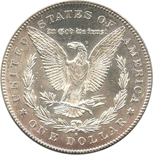 image for: 1879-S $1 PCGS/CAC MS62 (VAM-9, Reverse of 1878)