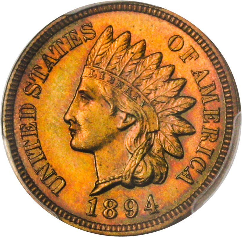 image for: 1894 1c PCGS/CAC Proof 65 RB