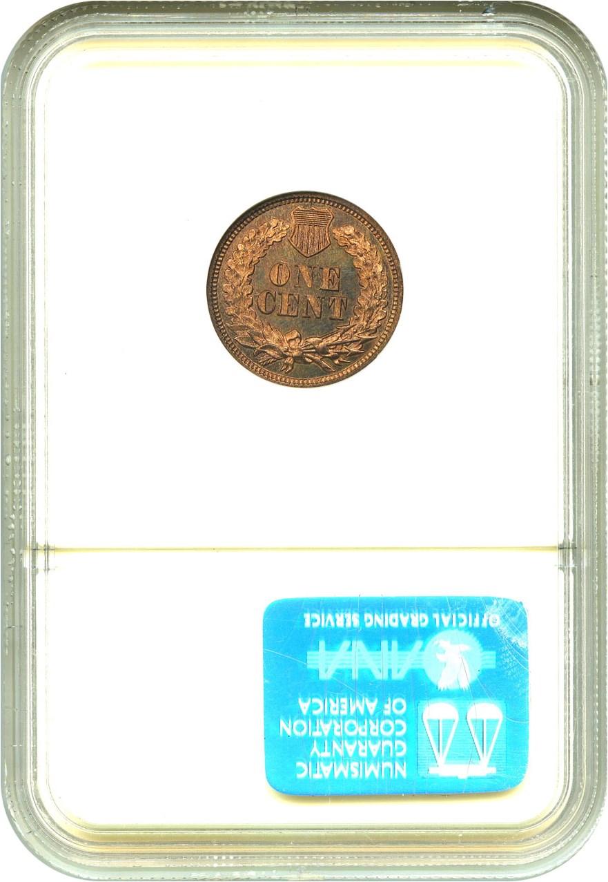 image for: 1866 1c NGC Proof 65 RD