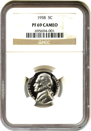 image for: 1958 5c NGC Proof 69 CAM - No Reserve!
