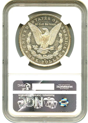 image for: 1879-O $1 NGC MS61 DMPL