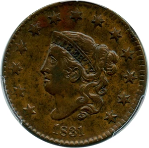 image for: 1831 1c PCGS XF40 (Medium Letters)