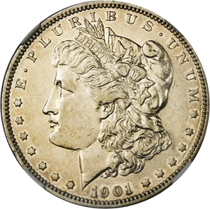image for: 1901 $1 NGC Proof 55