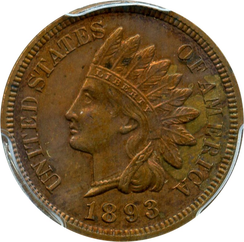 image for: 1893 1c PCGS Proof 62 RB