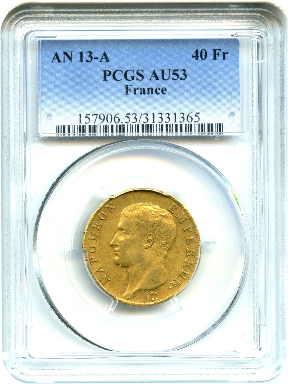 AN13-A (1804) 40 Fr MS (KM-664.1) thumbnail 5