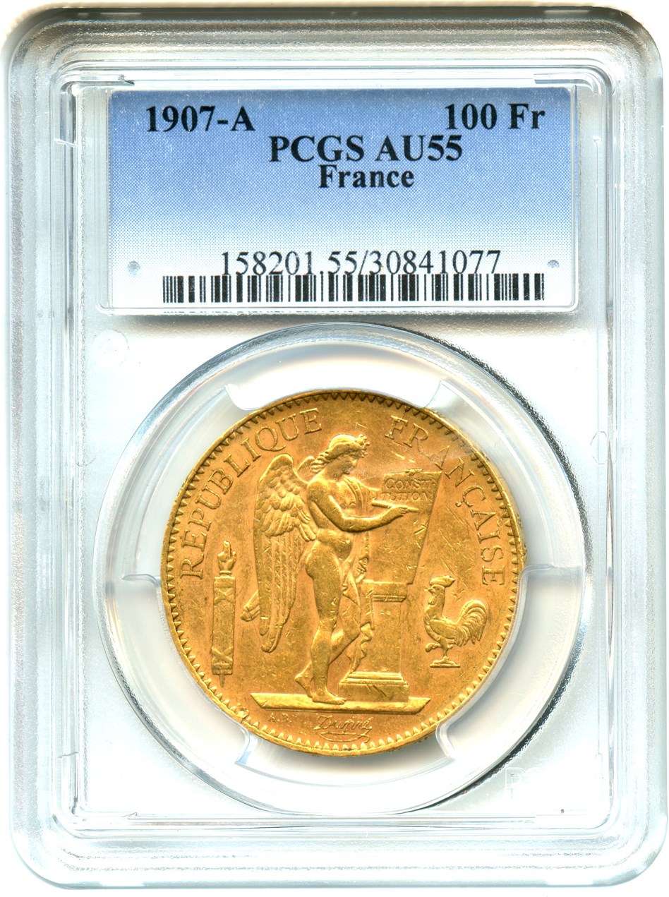 1907-A     100 Fr MS thumbnail 6