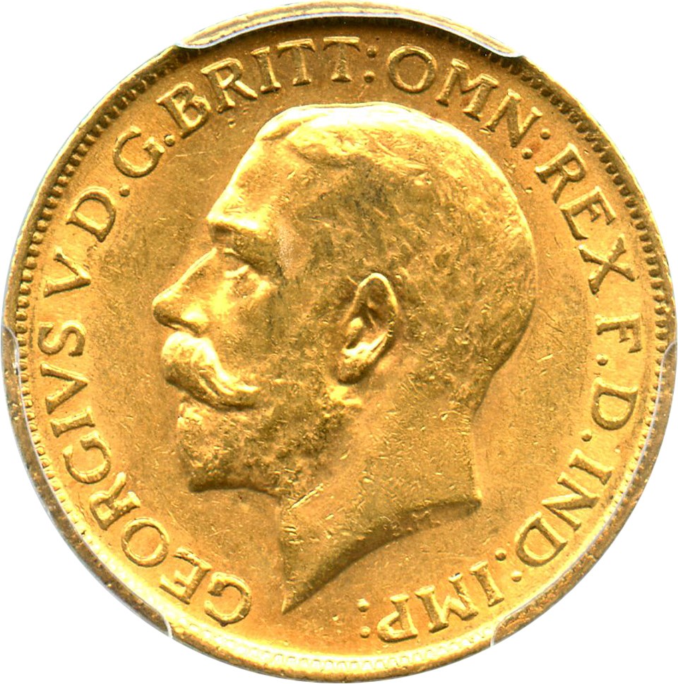 image for: Great Britain: 1912 Gold Sovereign PCGS MS61 (S-3996, KM-820) .2354oz Gold