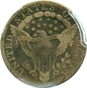 image for: 1801 10c PCGS/CAC VG-8